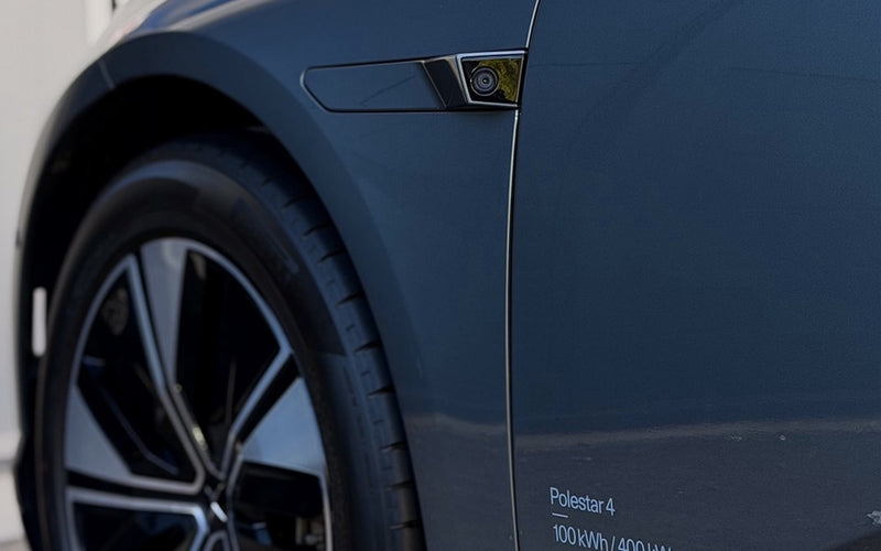 Polestar 4 efter utvandig rekond hos Nordic Shine Ostersund